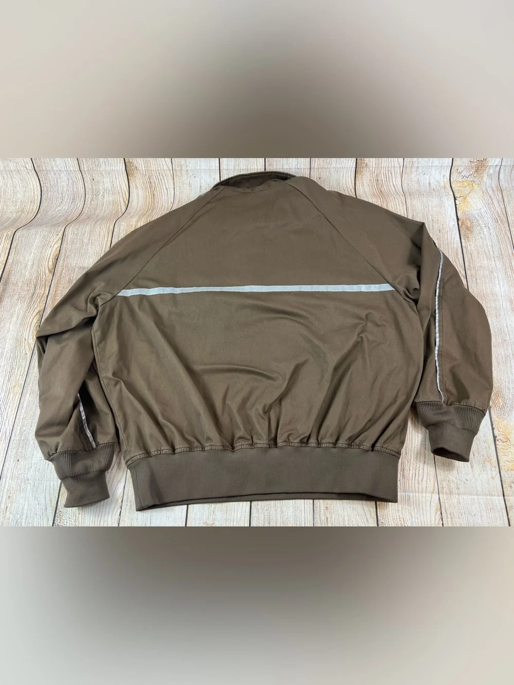 Mens UPS Twin Hill Employee 1/4 Zip Pullover Pocket Jacket Size XL